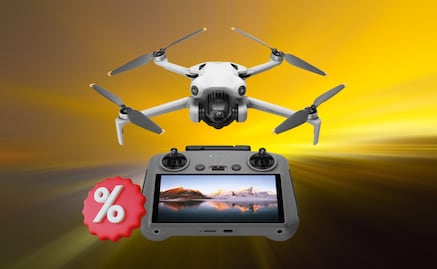 Remate de Reyes Magos en Amazon: drone DJI Mini 4 Pro con descuento y MSI
