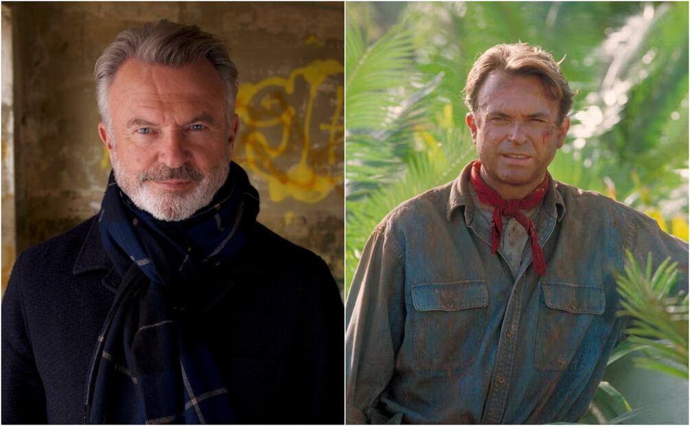 El actor, conocido por interpretar a Alan Grant en Jurassic Park (1993), falleció a los 78 años. Foto: Instagram @samneilltheprop y Redes sociales
