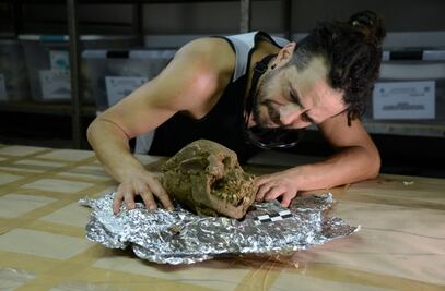 Una foto revela deficiencias en el INAH