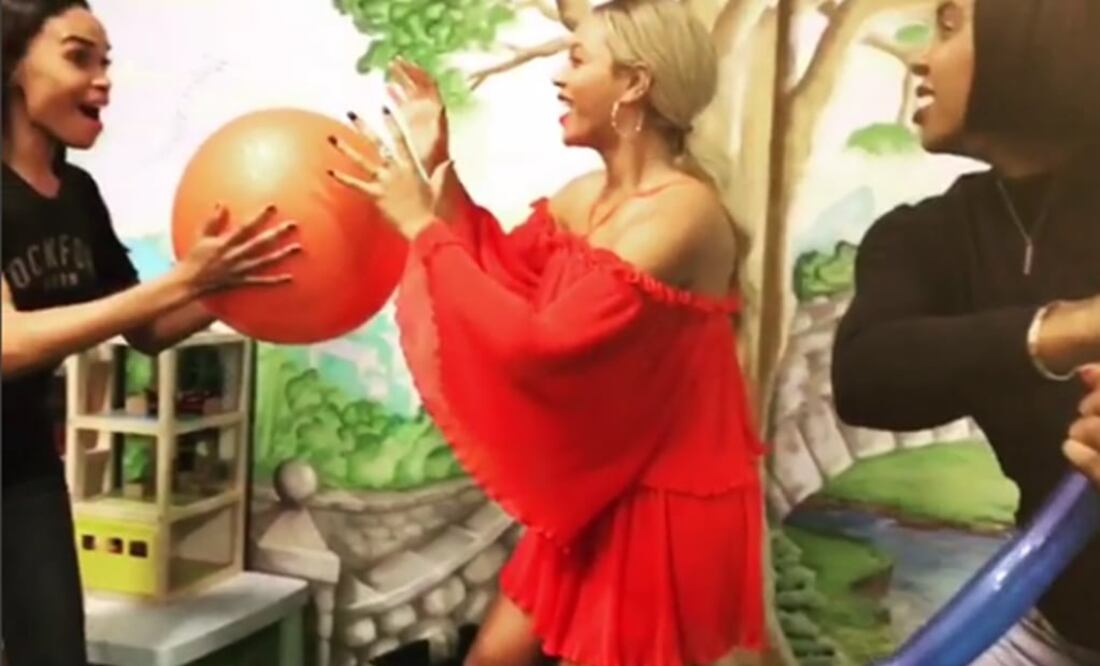 Las que fueran integrantes de Destiny´s Child participaron en el reto FOTO: Tomada de video