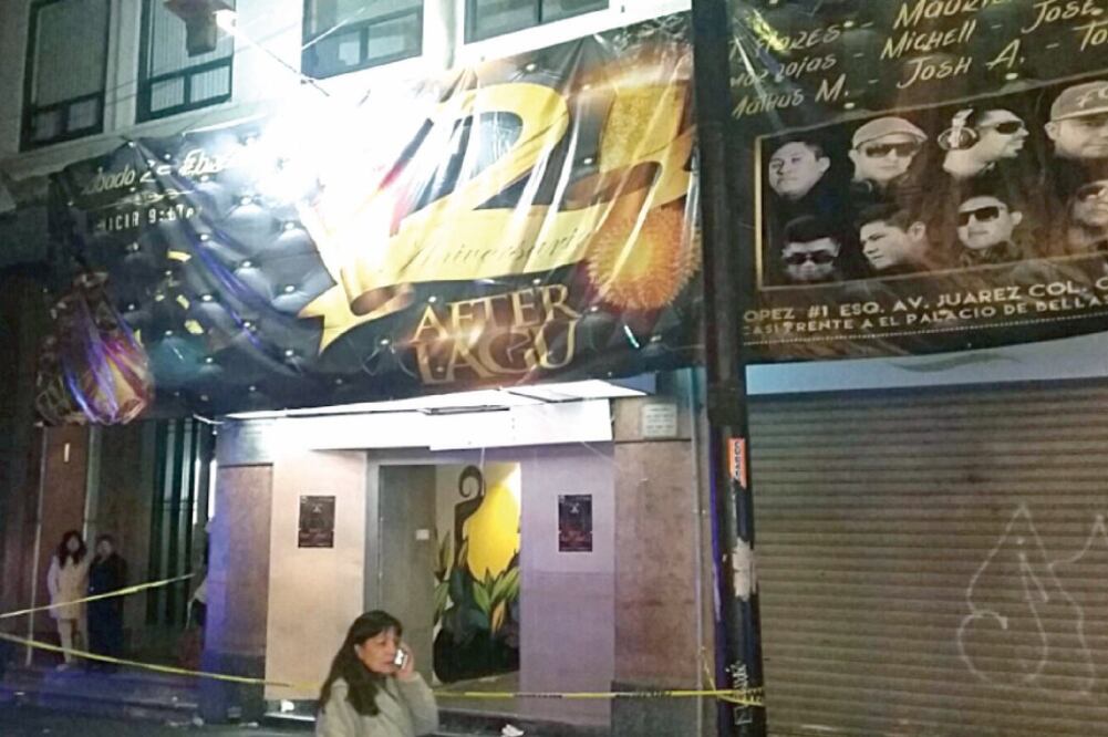 El crimen ocurrió en el bar After Lagu, ubicado en la calle de López, casi esquina con Juárez (FOTOS: ESPECIALES)