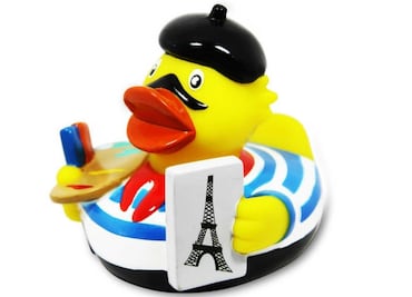 ¿Sabes dónde está la tienda del famoso patito de hule?