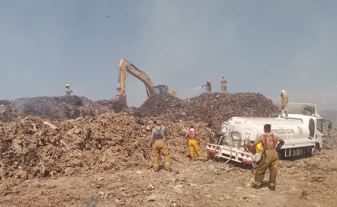 Basurero de Tapachula enfrenta grave crisis ambiental, asegura Colegio de la Frontera Sur.
Foto: Especial.
