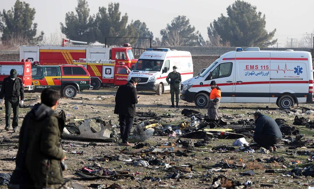 El avión se estrelló el miércoles matando a las 176 personas a bordo (Foto: AFP)