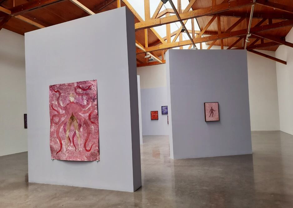 Para el artista es importante que los materiales que usa para tangibilizar su obra permanezcan autónomos.
Foto: EL UNIVERSAL / Frida Juárez