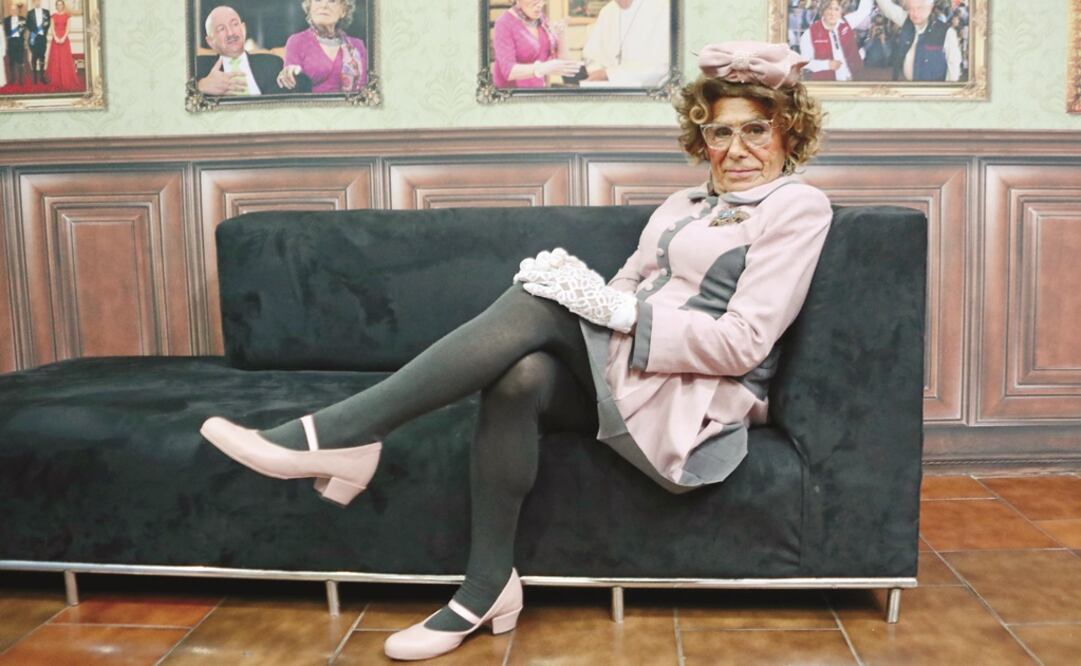 Suárez lleva tres meses interpretando a Martina en la puesta en escena La Señora Presidenta. (ARIEL OJEDA. EL UNIVERSAL)