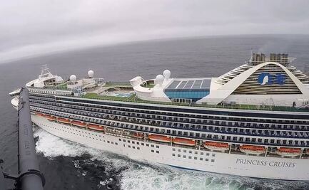 Reportan al menos 21 casos de coronavirus en crucero Grand Princess en EU 