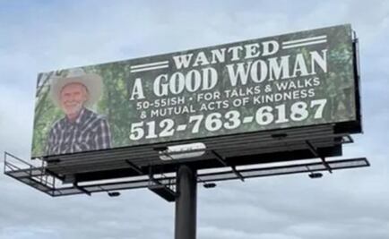 Hombre de 66 años coloca espectacular en busca del 'amor de su vida'; ya tiene 5 citas