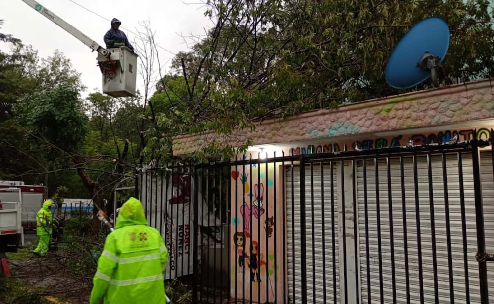 Lluvias afectan 16 alcaldías de la CDMX. Foto: Especiales
