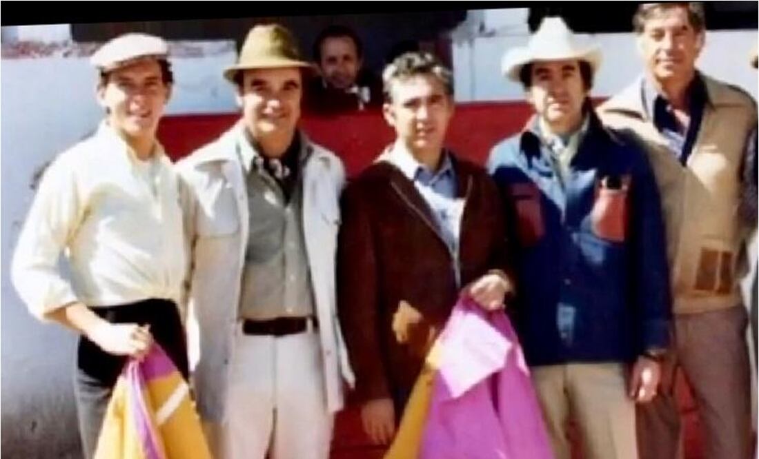 David Silveti, Carlos Orozco, Paco Camino, Alberto Baillères y Manuel Martínez Chopera. FOTO: ESPECIAL