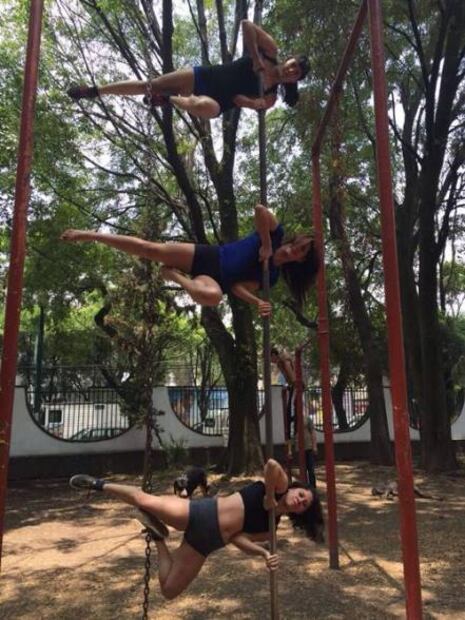 Celebran día nacional del pole dance urbano