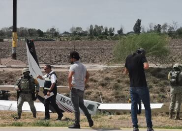 Tras falla mecánica, se desploma avioneta cessna en Navolato, Sinaloa