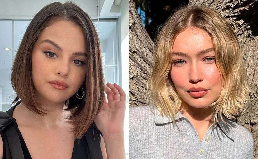 Estas famosas han sabido sacarle provecho a su rostro ovalado. Foto: Instagram @selenagomez / @gigihadid