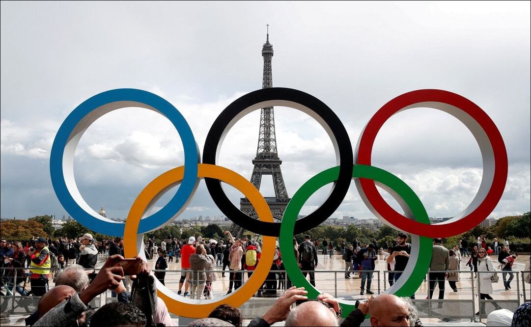  La ceremonia de inauguración de los Juegos Olímpicos se celebrará el 26 de julio de 2024. FOTO: @globeandmail