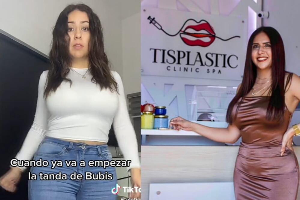 La tiktoker mexicana levva 2 años con su negocio de tandas para cirugías estéticas. Foto: Captura de pantalla tomada de TikTok @aletiscah