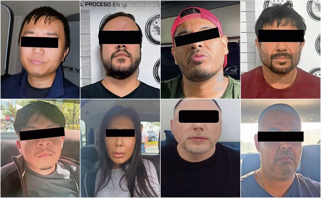 Las capturas que ha realizado México contra presuntos integrantes del crimen organizado, relacionados con el tráfico de drogas y armas, son con fines de extradición a EU. (21/02/2025) Foto: Especial