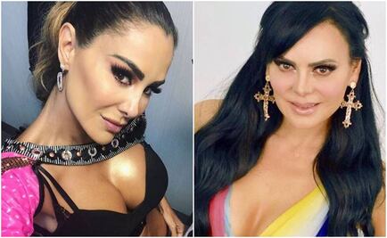 Ninel Conde y Maribel Guardia lucen sus curvas como Cleopatra
