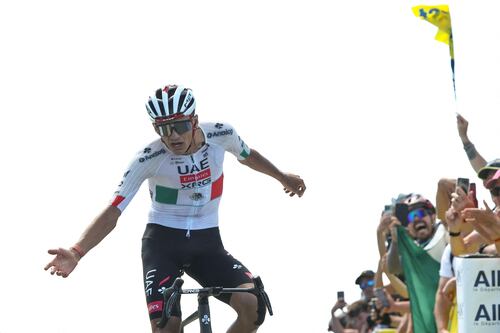 Isaac del Toro en el  Tour Auvergne-Rhones-Alpes - Foto: AFP