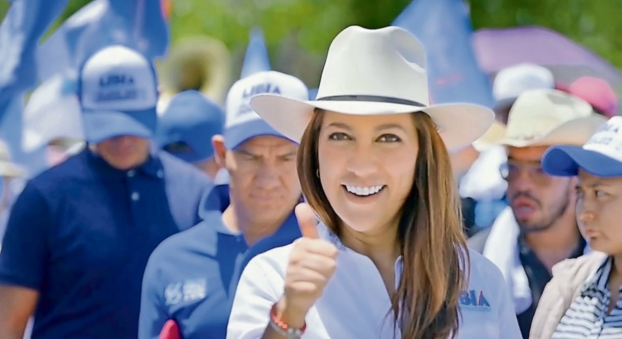 La gobernadora electa de Guanajuato, Libia Dennise García Muñoz Ledo, condenó la violencia de Mauricio Trejo. Foto: archivo