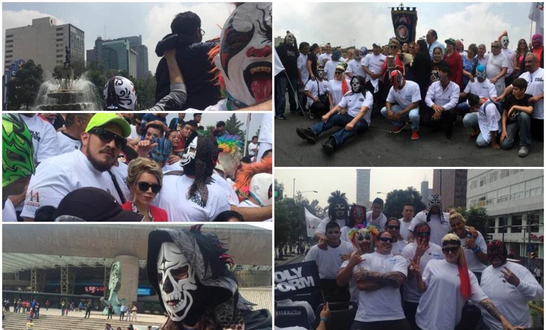 Tomadas de @luchalibreaaa