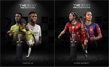 Vinícius Jr gana el The Best al mejor jugador en 2024; Aitana Bonmatí, la mejor en la rama femenil