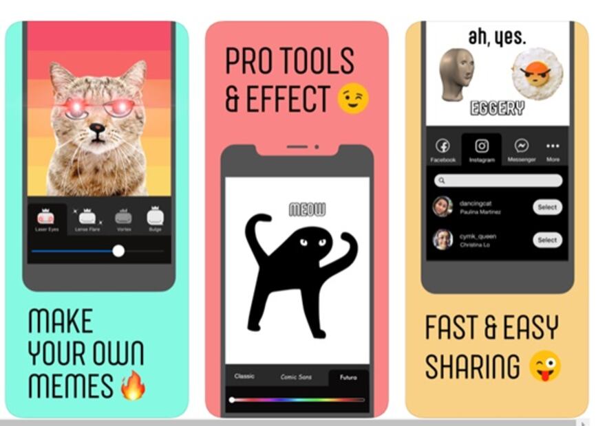 Facebook ya tiene su propia app para crear memes