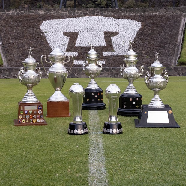Estos son los siete títulos de Liga de Pumas - Foto: Cortesía Pumas