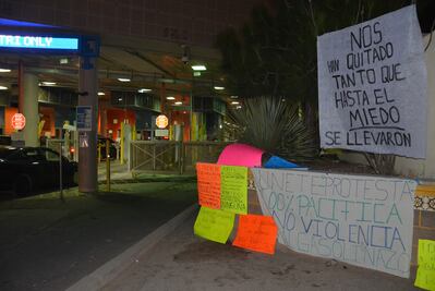 Desalojan vías férreas transfronterizas en Nogales