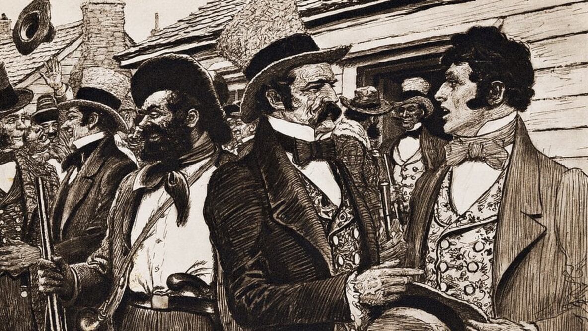 En marzo de 1836, Texas proclamó su independencia de México. Imagen: Getty Images vía BBC