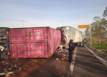 Accidente en carretera Calpulalpan-Texcoco deja un muerto y 12 heridos