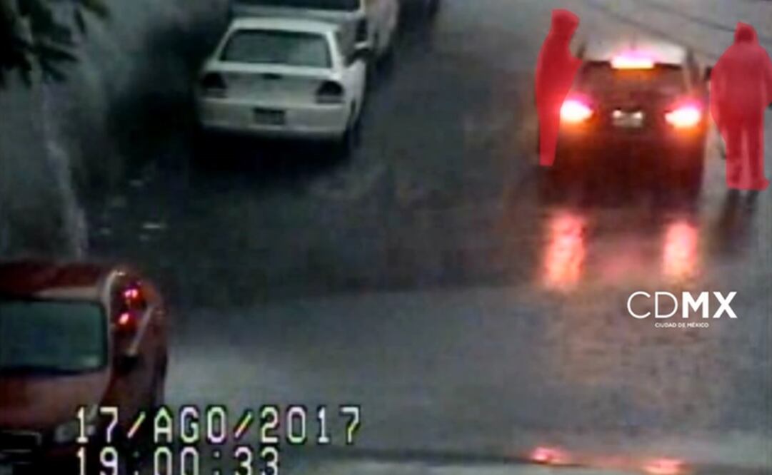 Captura de pantalla de video captado por la SSP capitalina