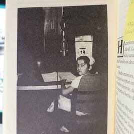 "La locutorcita" que vivía en la W