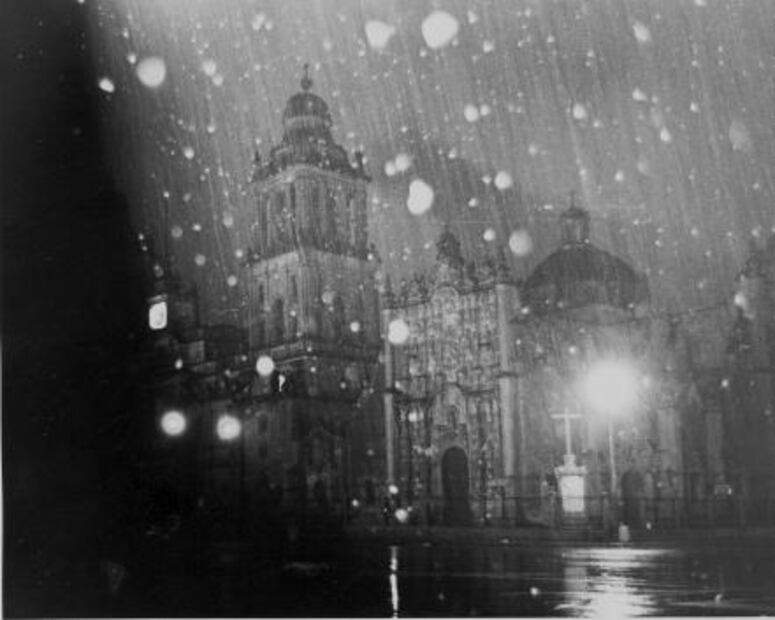 La nevada que cubrió de blanco a la capital