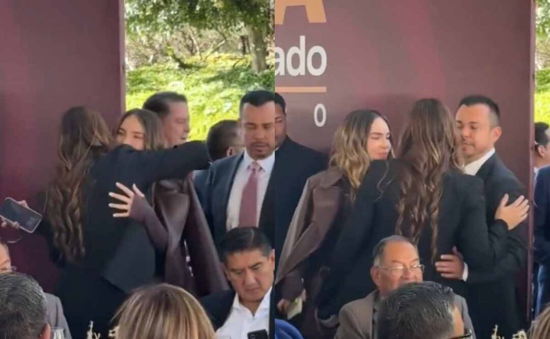 Belinda en evento posterior a la rendición de protesta del morenista Alejandro Armenta como gobernador de Puebla. Foto: Captura de pantalla