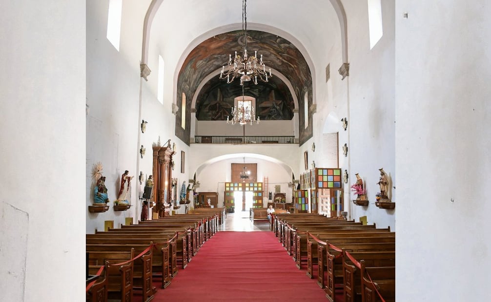 Los restos de Hernán Cortés están en la iglesia del Hospital de Jesús de
Nazareno, en el Centro Histórico de la CDMX. Foto: Santiago Cadena/EL UNIVERSAL