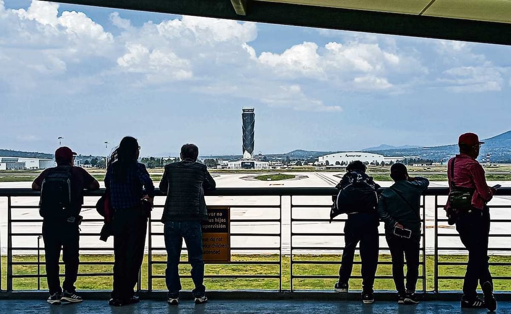 El AIFA sigue operando con subsidios federales, mientras el AICM retiene la mayor parte de la demanda. FOTOS Gabriel Pano El Universal