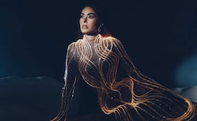Galilea Montijo deslumbra con vestido con luces en LCDLF 2026
