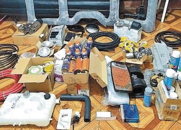 Encuentran “escondidas” refacciones de RTP