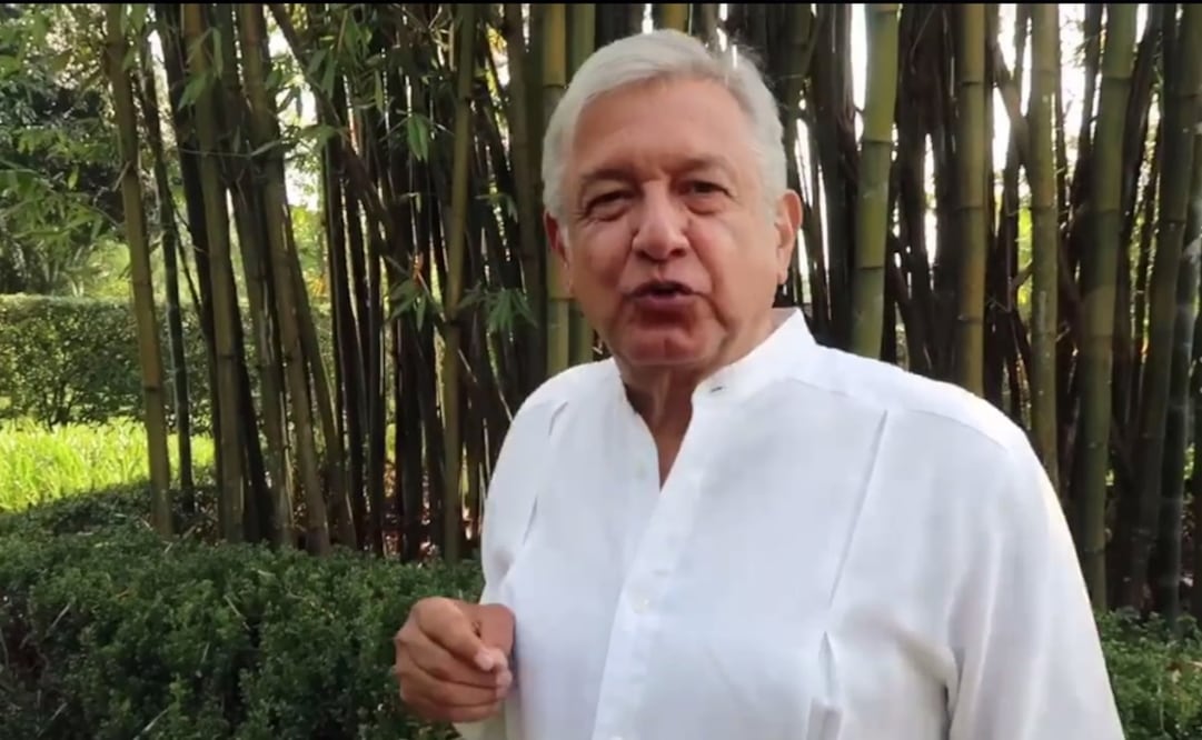 El tabasqueño difundió un mensaje en video a través de sus redes sociales. /Especial