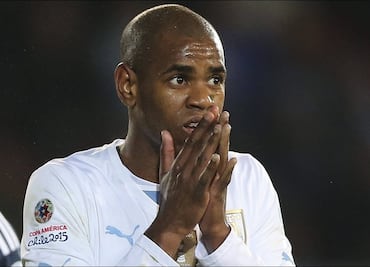 Diego Rolán llegó a México; dice que no jugará en el América