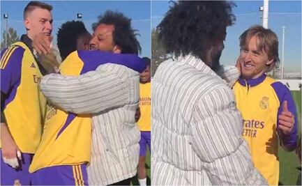 VIDEO: Marcelo realiza emotiva visita sorpresa al Real Madrid