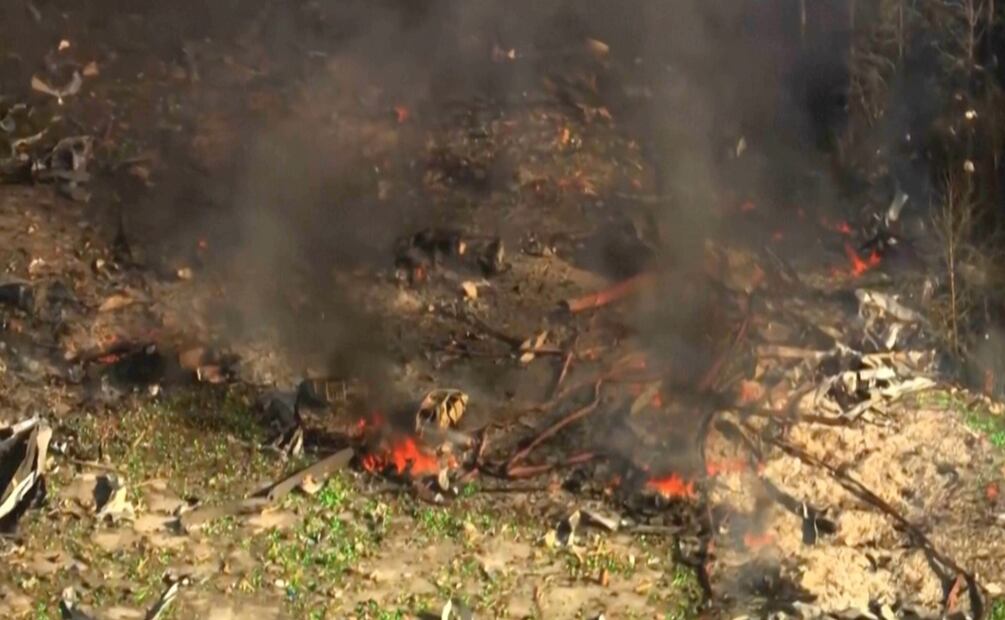 La explosión del viernes por la mañana en Accurate Energetic Systems, que suministra e investiga explosivos para el ejército, esparció escombros en un área de al menos 800 metros. Foto: AP