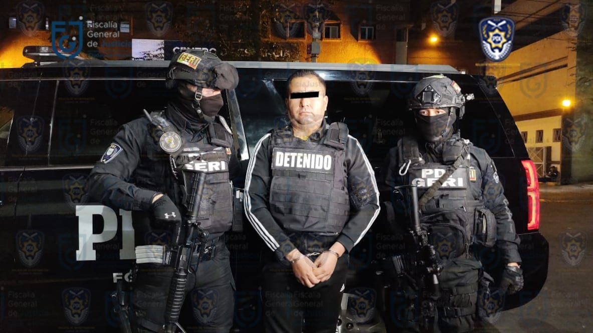 Policía de Investigación detiene a presunto violador serial. FOTO: Especial/ EL UNIVERSAL/