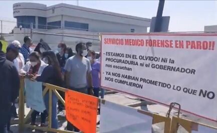 Empleados de Procuraduría de Hidalgo hacen paro: exigen mejores condiciones