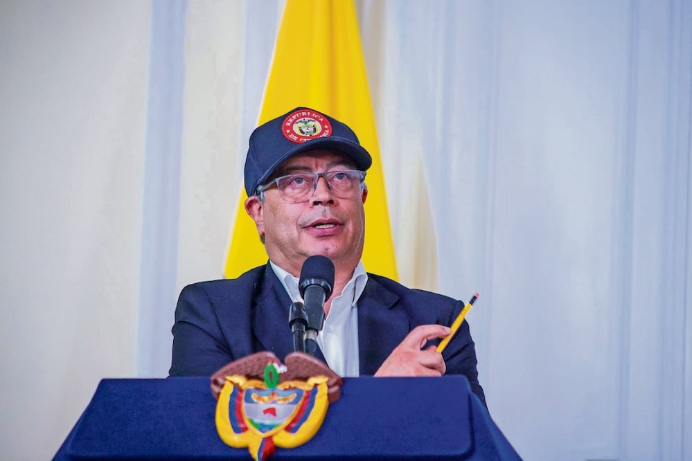Gustavo Petro, presidente colombiano. Foto: agencias