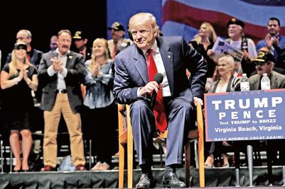 Remonta Trump y empata a Hillary: CNN