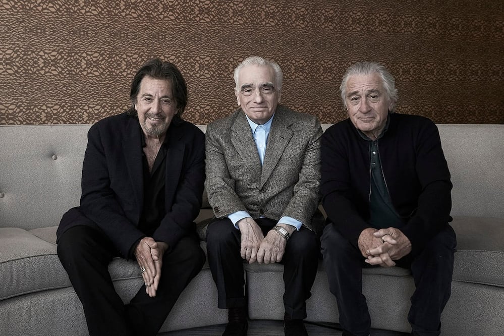 Al Pacino, Martin Scorsese y Robert De Niro