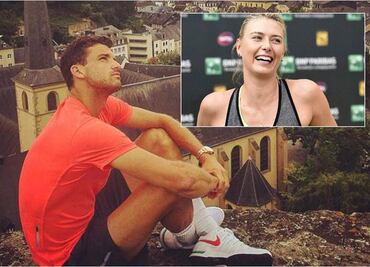 Dimitrov confirma ruptura sentimental con Sharapova