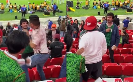 Así se vivió la primera bronca entre aficionados en el regreso del futbol al Estadio Banorte