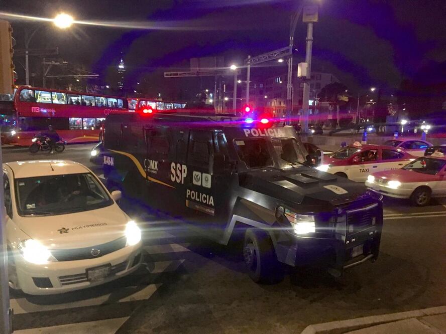 En el operativo participaron 300 elementos de la SSP. Foto: Berenice Fregoso